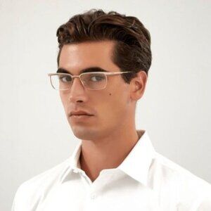 NEW MONTBLANC EYEGLASSES GOLD MEN EYEWEAR MONTBLANC MB0219O 002